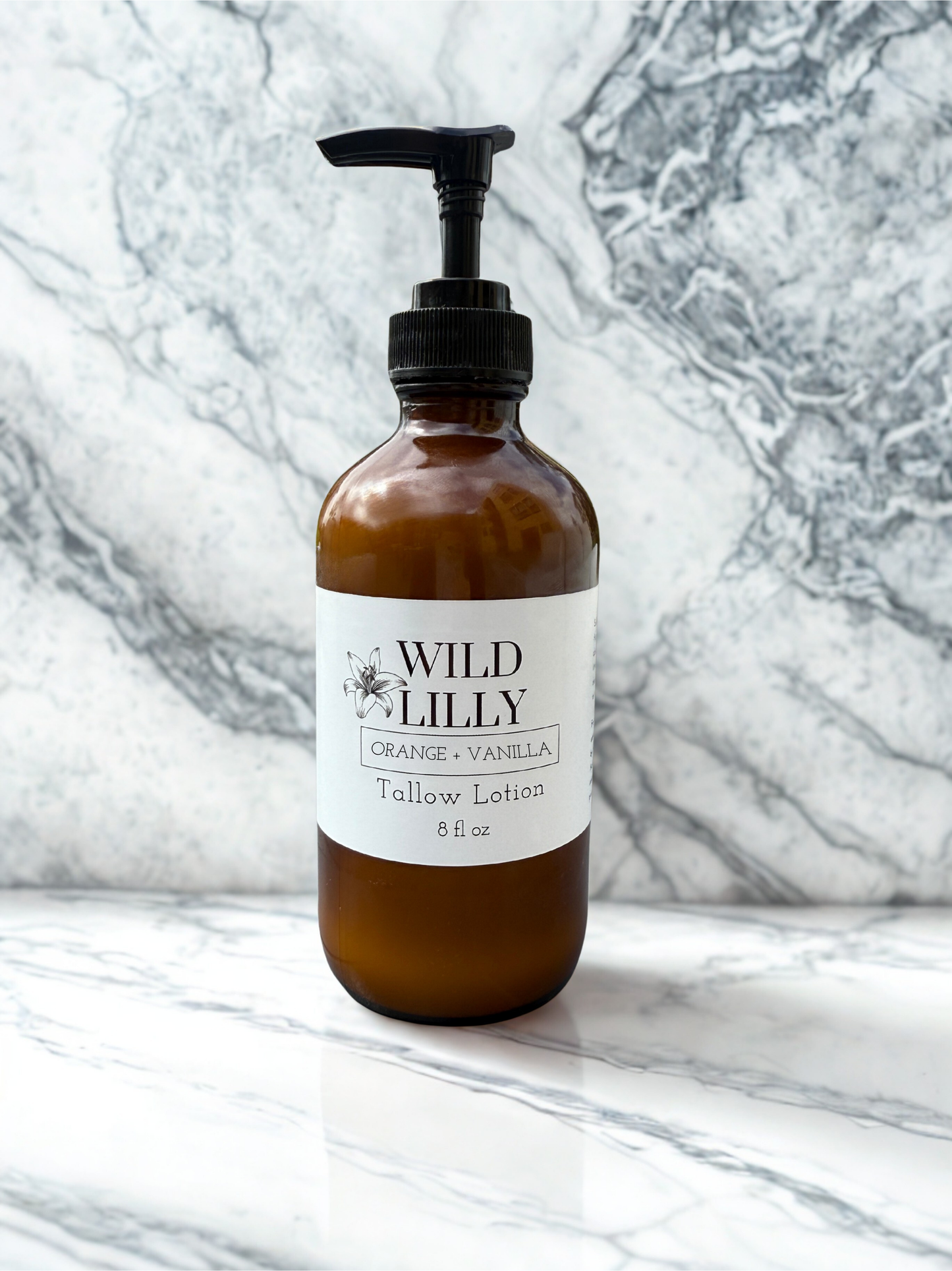 Orange + Vanilla Tallow Lotion