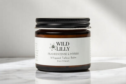 Frankincense & Myrrh Whipped Tallow Balm