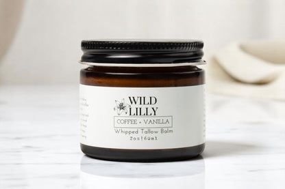 Coffee + Vanilla Whipped Tallow Balm