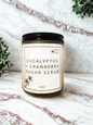 Eucalyptus + Cranberry Sugar Scrub